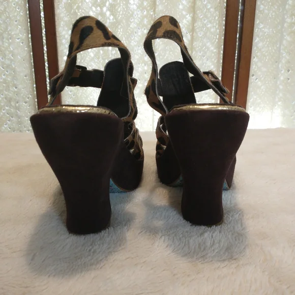 Irregular Choice Mumba Platforms Sz 10 - Picture 4 of 10